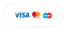 VISA / MasterCard / Maestro card acceptance