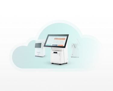 Érintőképernyős pénztárgép, felhő alapú infromációs rendszerrel összekötve